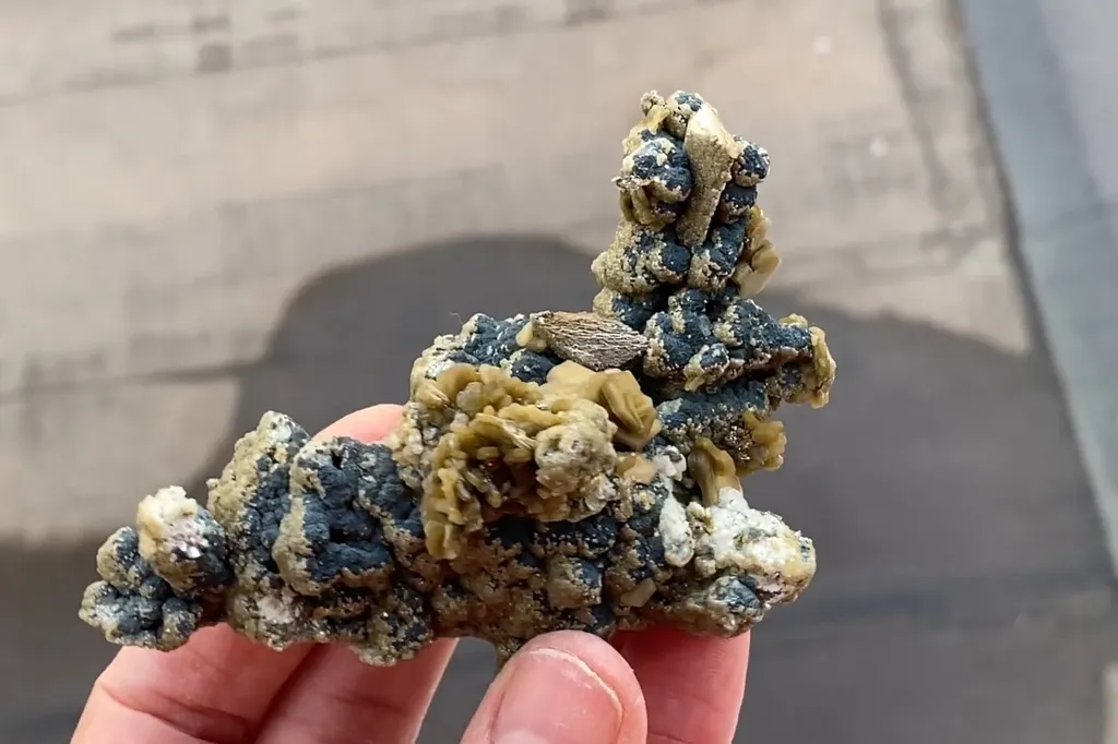 Arsenopyrite and Siderite image