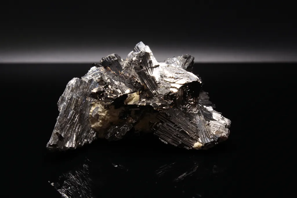 Arsenopyrite crystal grouping - image 3