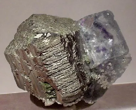 Arsenopyrite, Fluorite image