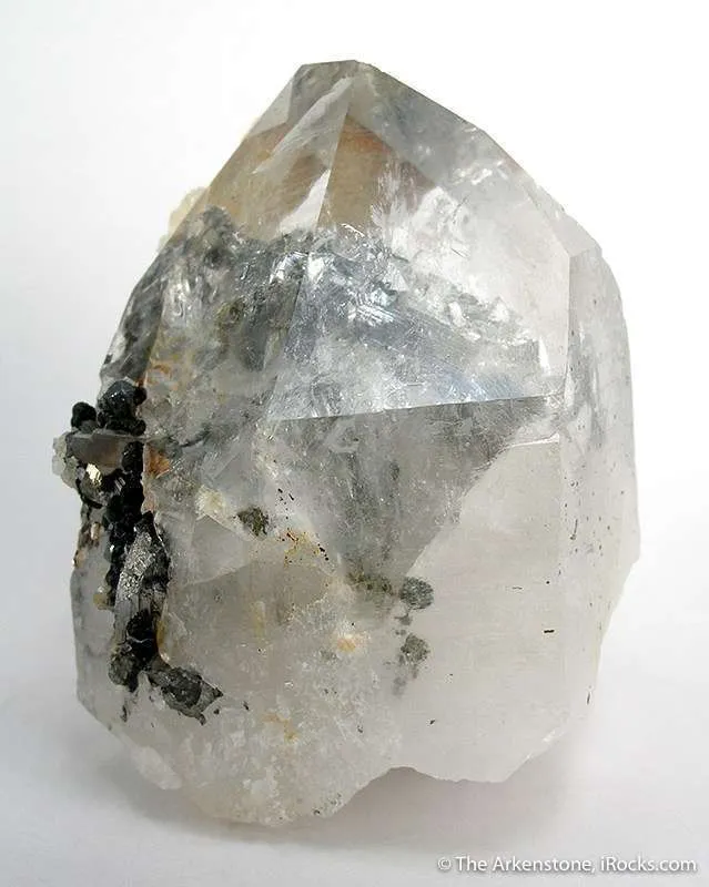 Arsenopyrite Included in Quartz - image 2