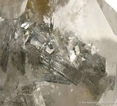 Arsenopyrite Included in Quartz image