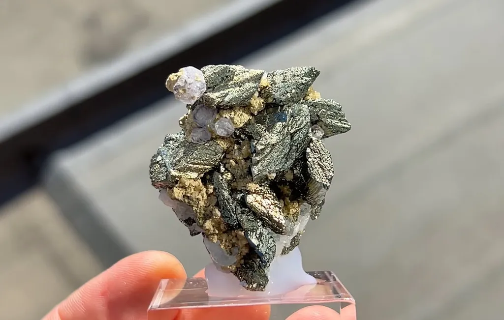 Arsenopyrite, Marcasite, Fluorite, Topaz - image 2