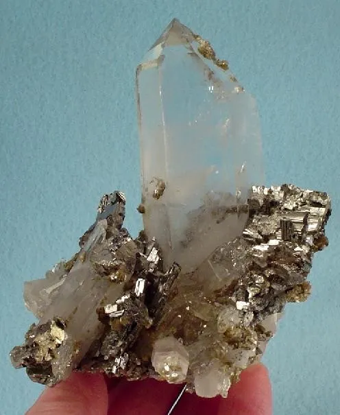 Arsenopyrite, Quartz image