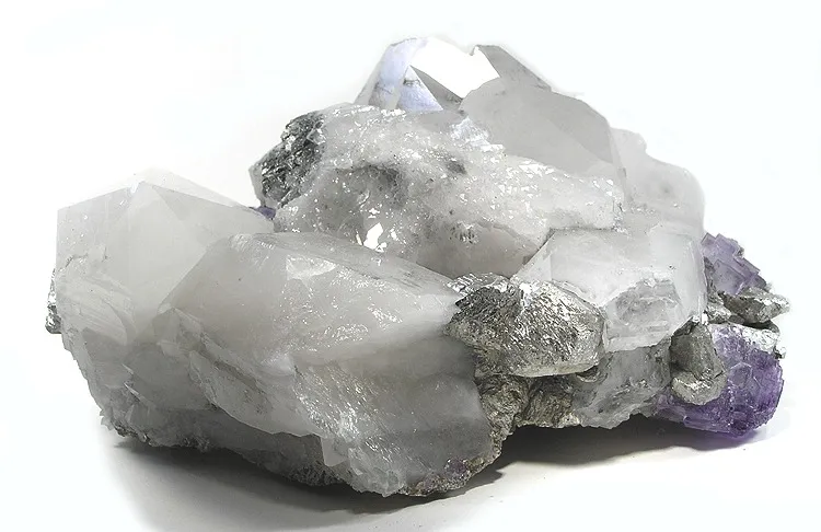 Arsenopyrite, Quartz, Fluorite image