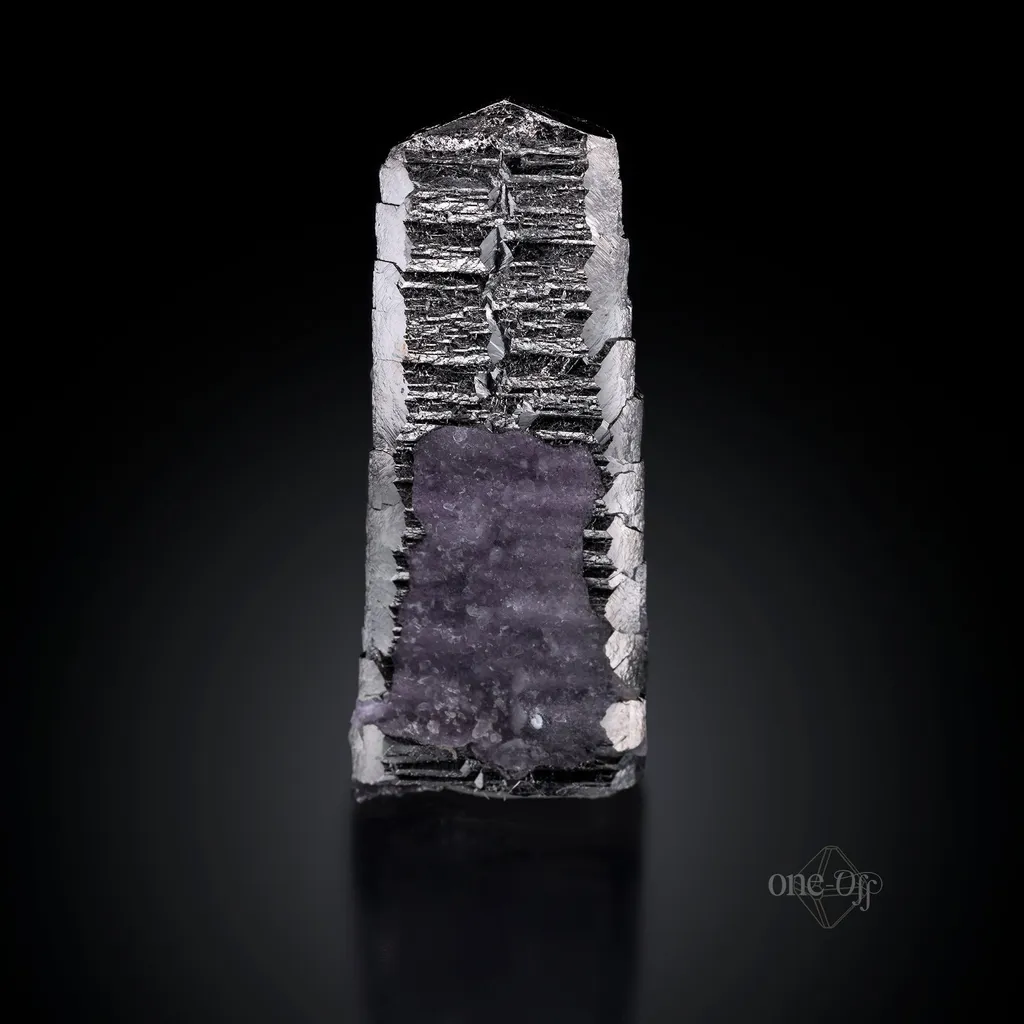 Arsenopyrite w/ Fluorite - image 2