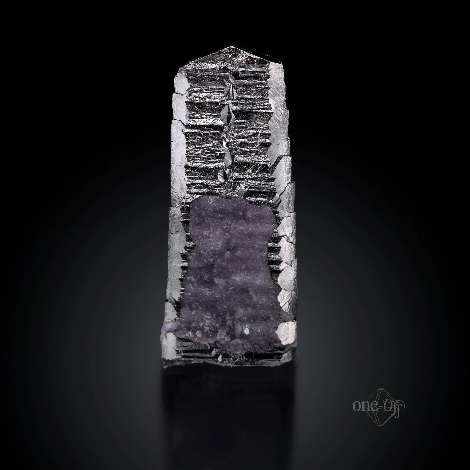 Arsenopyrite w/ Fluorite - image 2