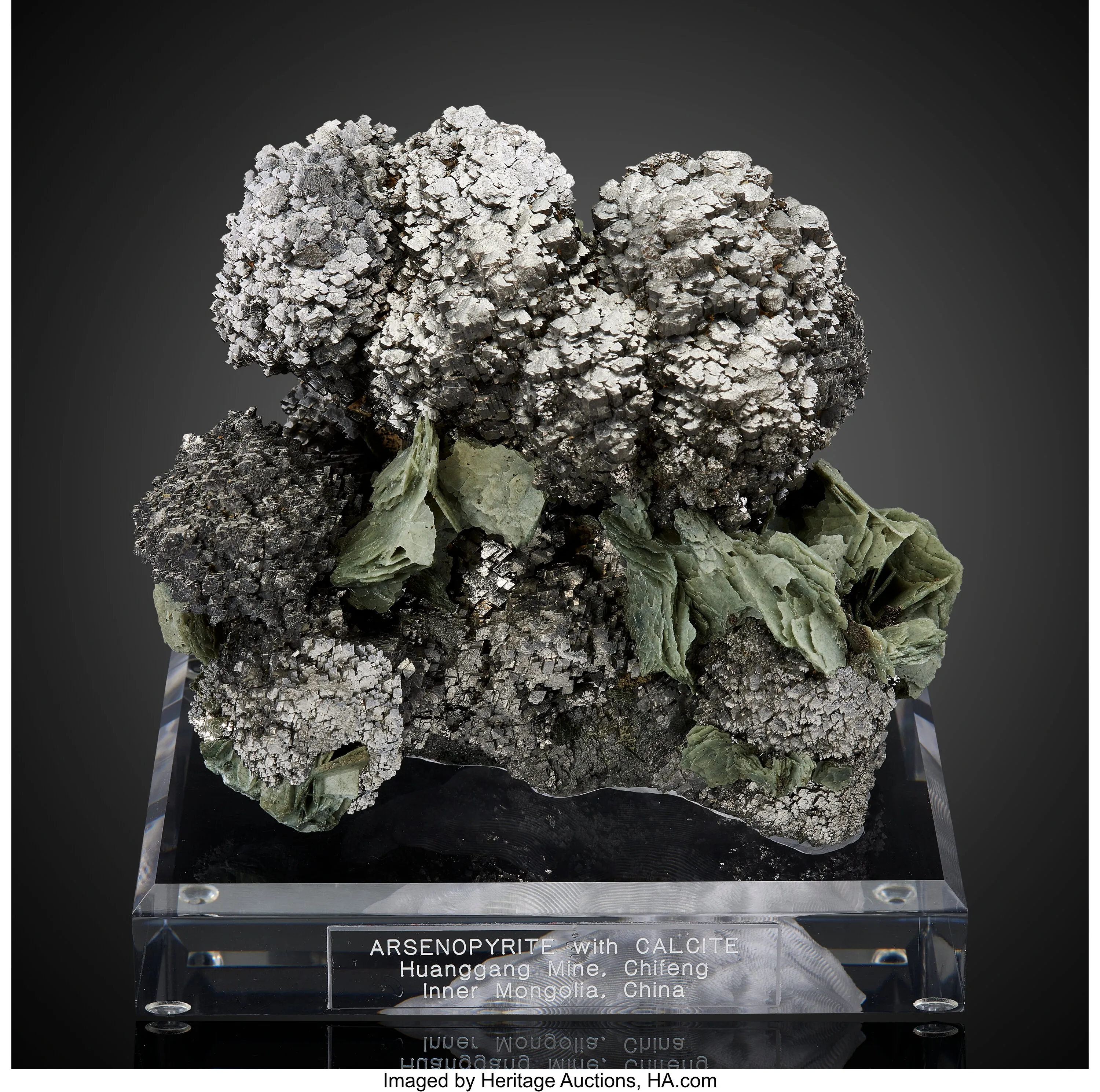 Arsenopyrite with Calcite - image 1