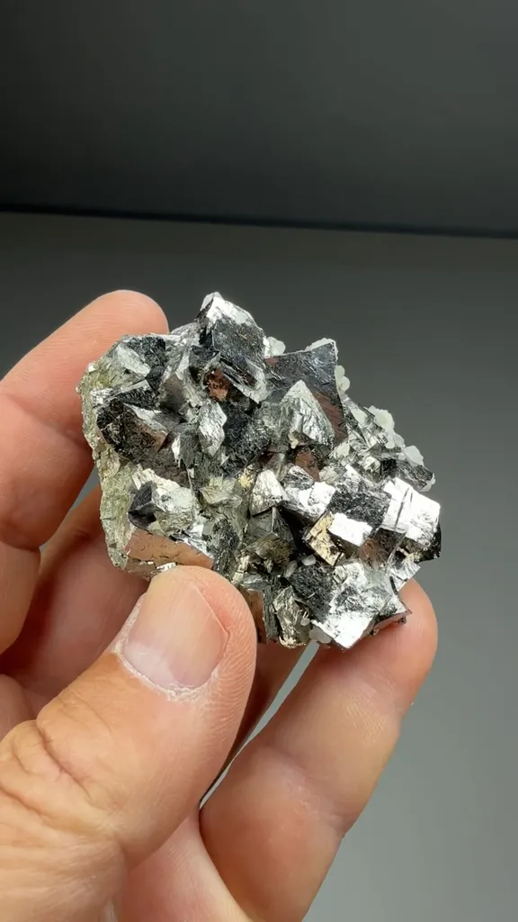 Arsenopyrite with Calcite - image 2