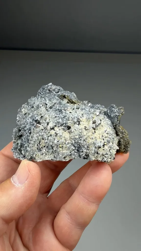 Arsenopyrite with Calcite, Quartz, Sphalerite, Pyrrhotite - image 2