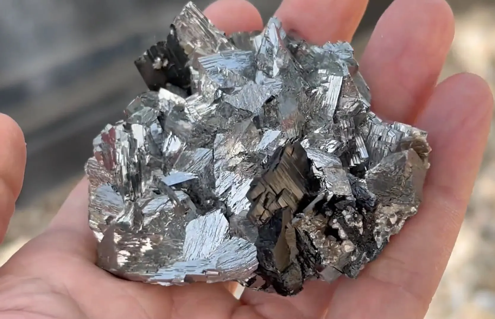 Arsenopyrite with Ferberite - image 5