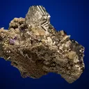 Arsenopyrite with Fluorite and Fluorapatite - image 2