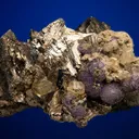 Arsenopyrite with Fluorite and Fluorapatite - image 4