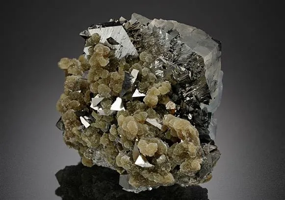 Arsenopyrite with Fluorite image
