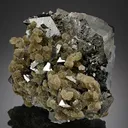 Arsenopyrite with Fluorite - image 1
