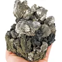 Arsenopyrite With Ilvaite and Hedenbergite - image 5