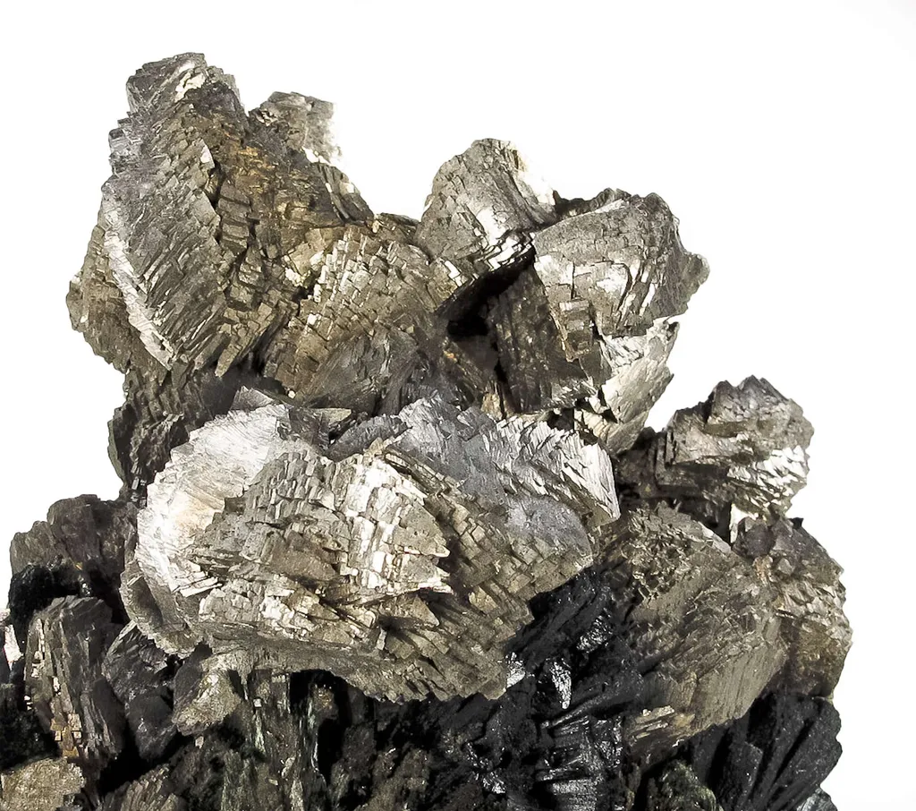 Arsenopyrite With Ilvaite and Hedenbergite image
