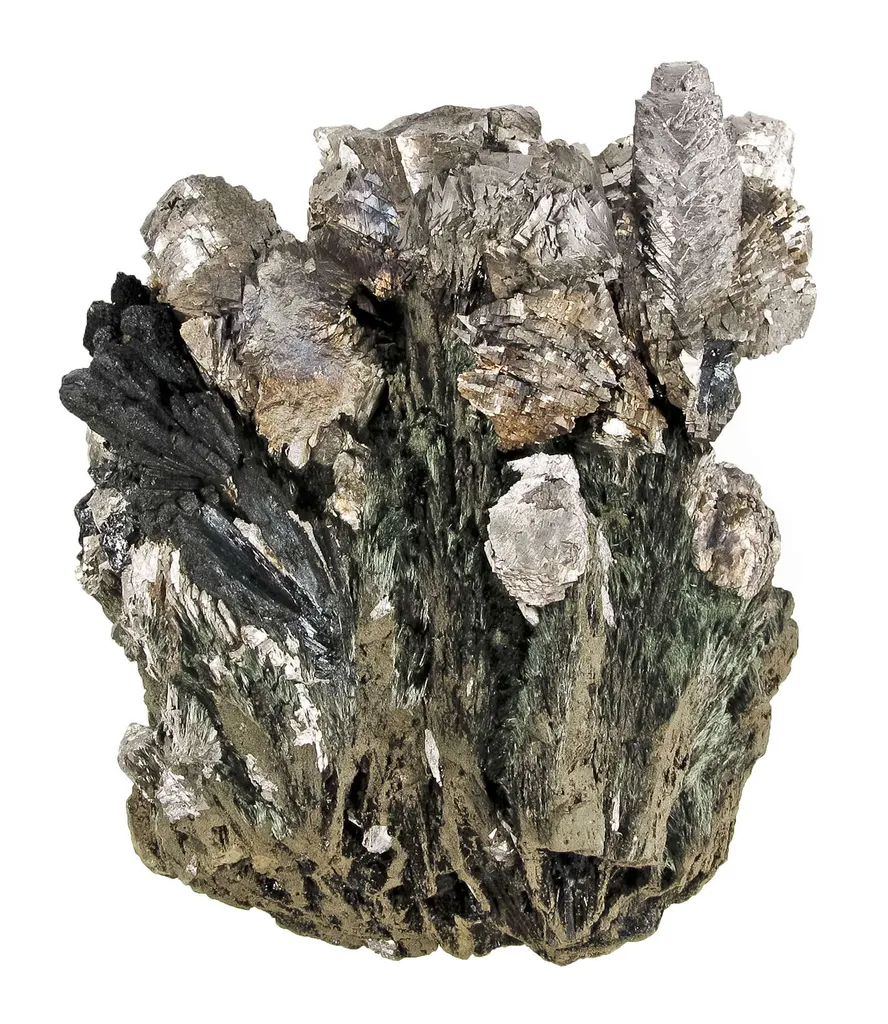Arsenopyrite With Ilvaite and Hedenbergite - image 6
