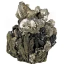 Arsenopyrite With Ilvaite and Hedenbergite - image 2