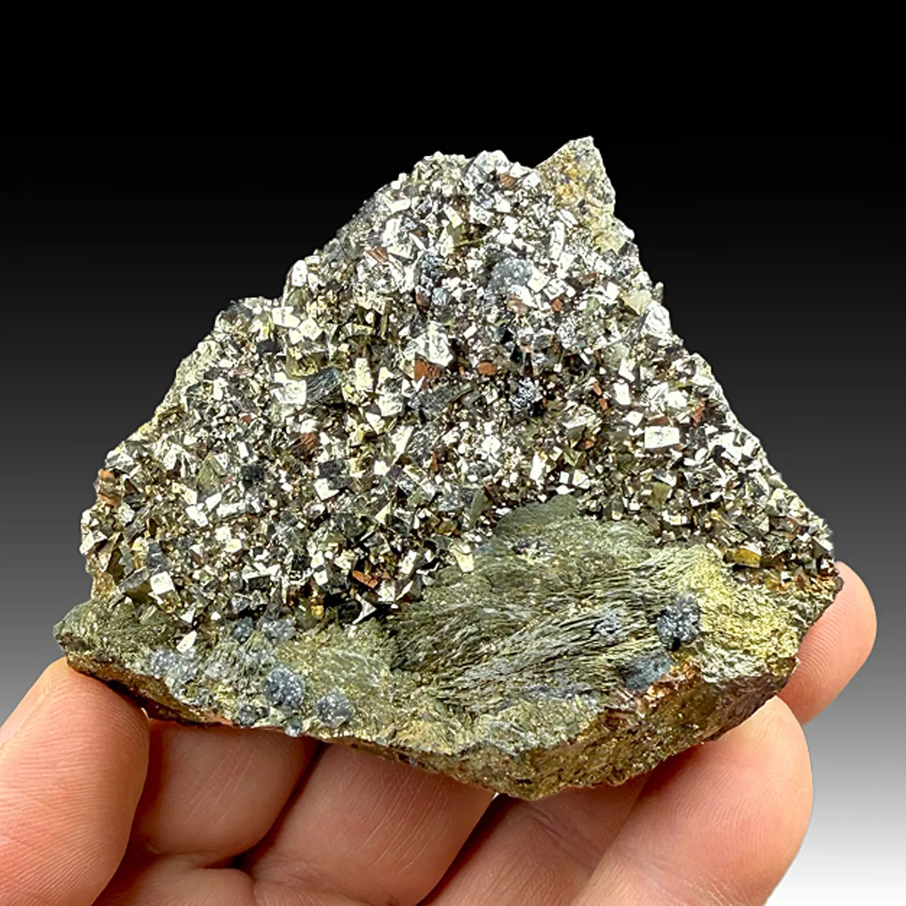 Arsenopyrite with Pyrite after Pyrrhotite - image 1