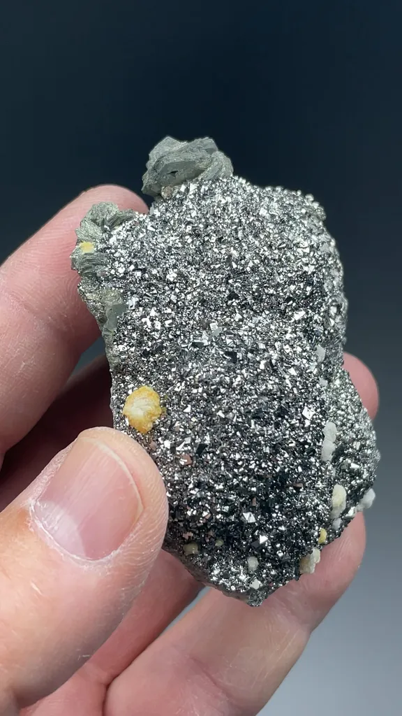 Arsenopyrite with Pyrite after Pyrrhotite, Calcite - image 2
