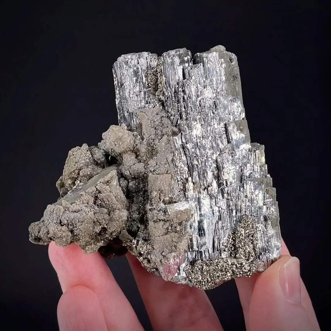 Arsenopyrite with Pyrite and Muscovite - image 2