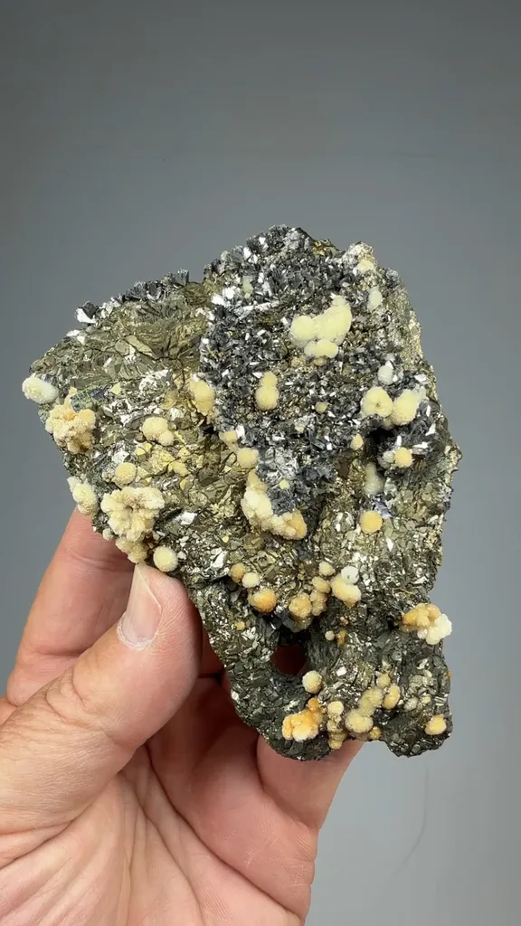 Arsenopyrite with Pyrite, Calcite - image 2