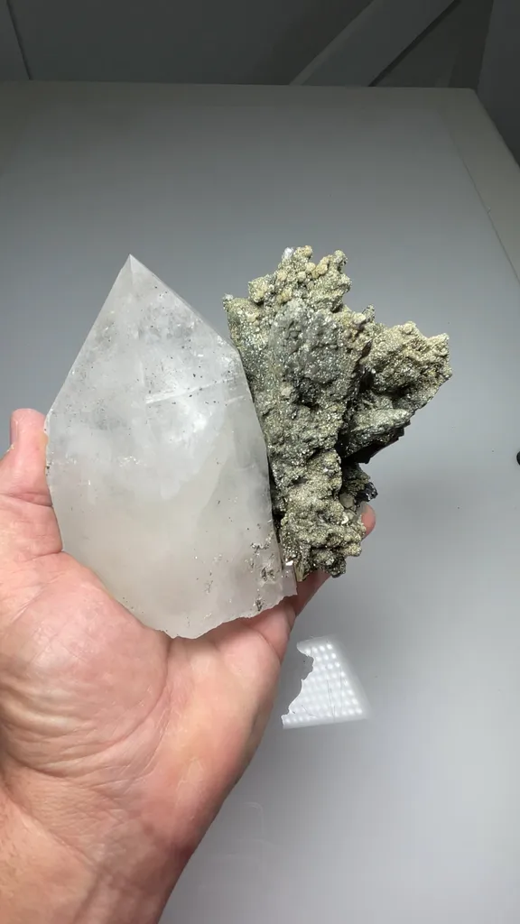 Arsenopyrite with Pyrite, Quartz, Ferberite, Siderite - image 2