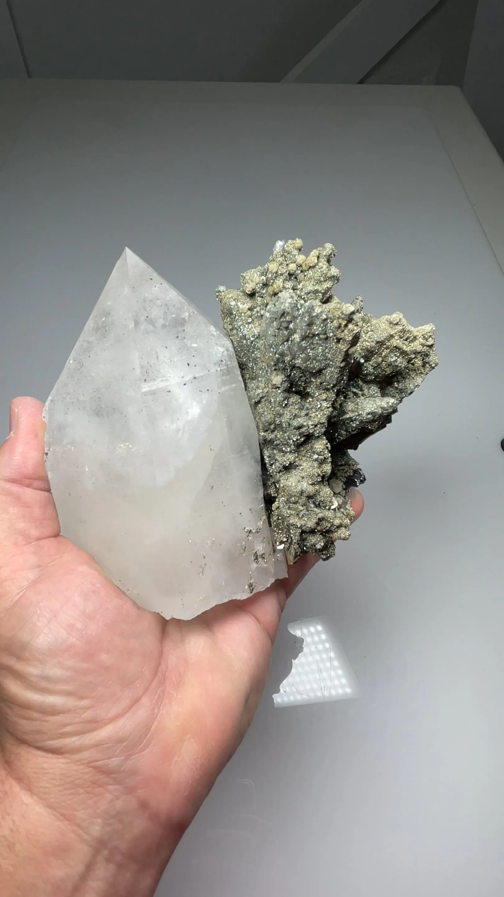 Arsenopyrite with Pyrite, Quartz, Ferberite, Siderite - image 2