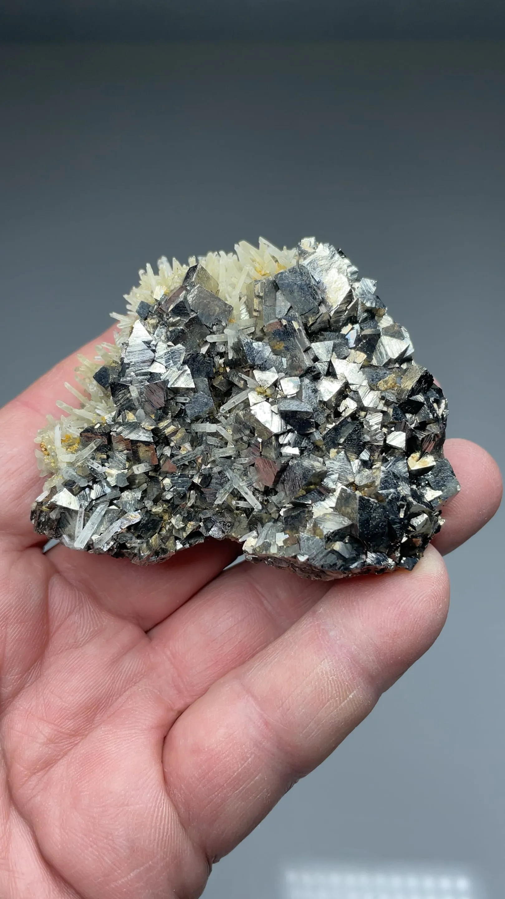 Arsenopyrite with Quartz, Calcite - image 2