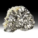 Arsenopyrite with Quartz, Calcite - image 1