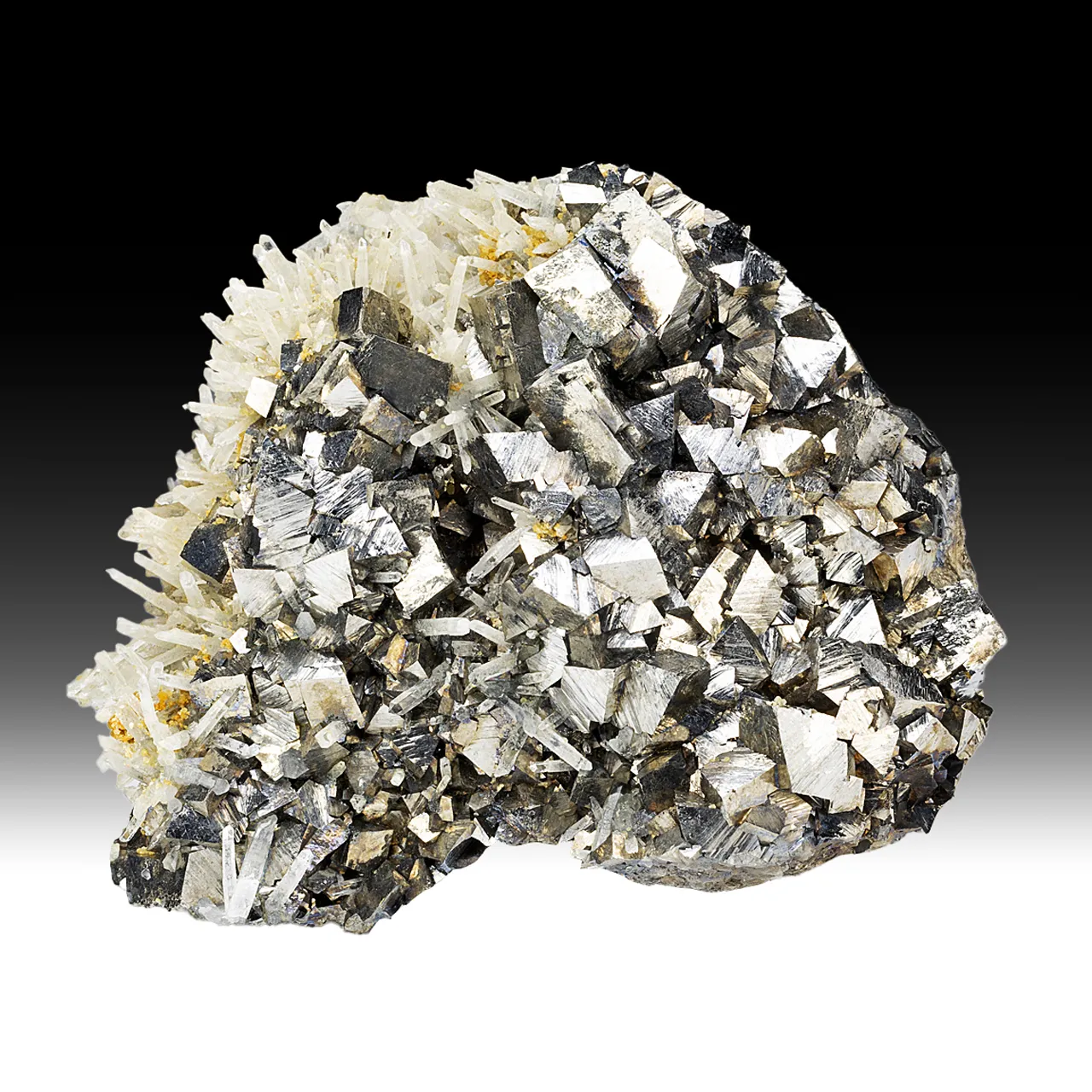 Arsenopyrite with Quartz, Calcite - image 1