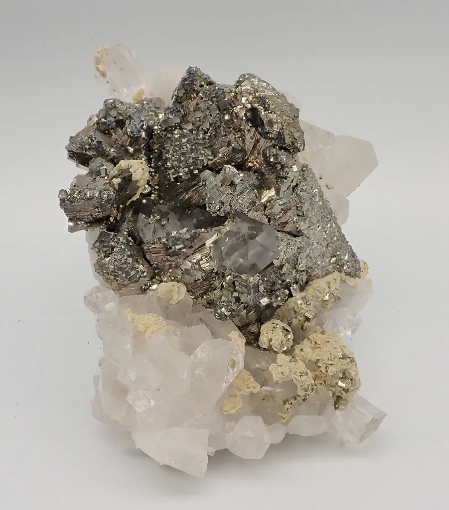 Arsenopyrite with Quartz, Pyrite and Siderite image