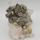 Arsenopyrite with Quartz, Pyrite and Siderite - image 1