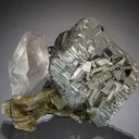 Arsenopyrite with Quartz Siderite and Muscovite - image 1