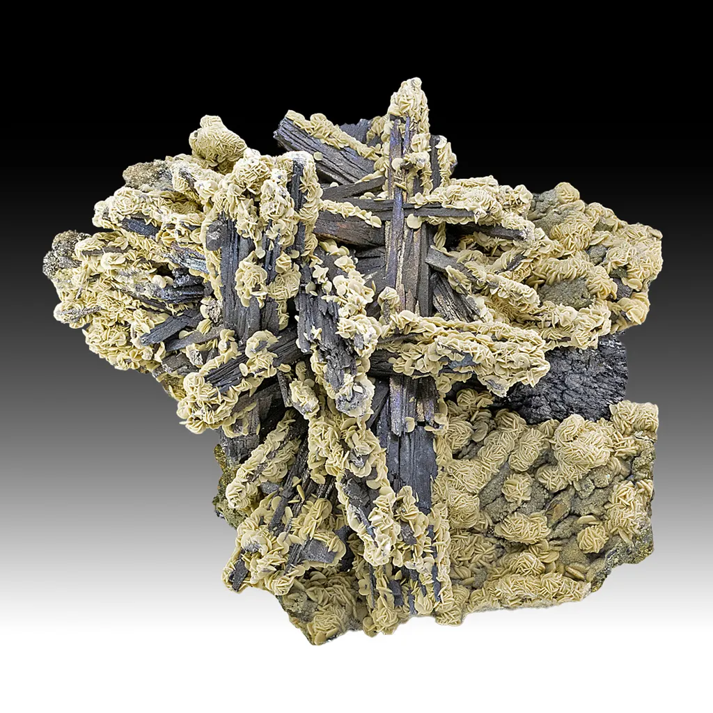 Arsenopyrite with Siderite, Sphalerite image