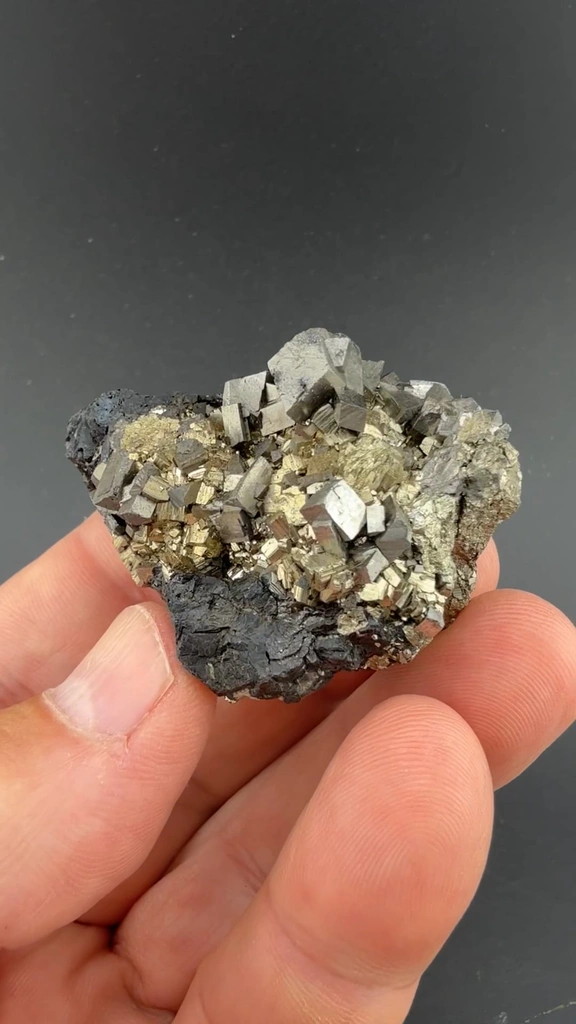 Arsenopyrite with Sphalerite, Pyrite - image 2