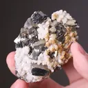 Arsenopyrite with Sphalerite Quartz and Calcite - image 2