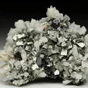 Arsenopyrite with Sphalerite Quartz and Calcite - image 1