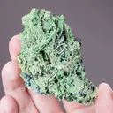 Arsentsumebite ps. after Mimetite with Azurite Wulfenite and Malachite ps. after Azurite - image 2