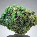 Arsentsumebite ps. after Mimetite with Gartrellite, Malachite ps. after Azurite - image 1
