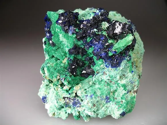 Arsentsumebite with Azurite image
