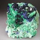 Arsentsumebite with Azurite - image 1