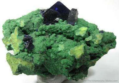 Arsentsumebite With Azurite image