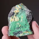 Arsentsumebite with Tsumebite with Mimetite - image 2