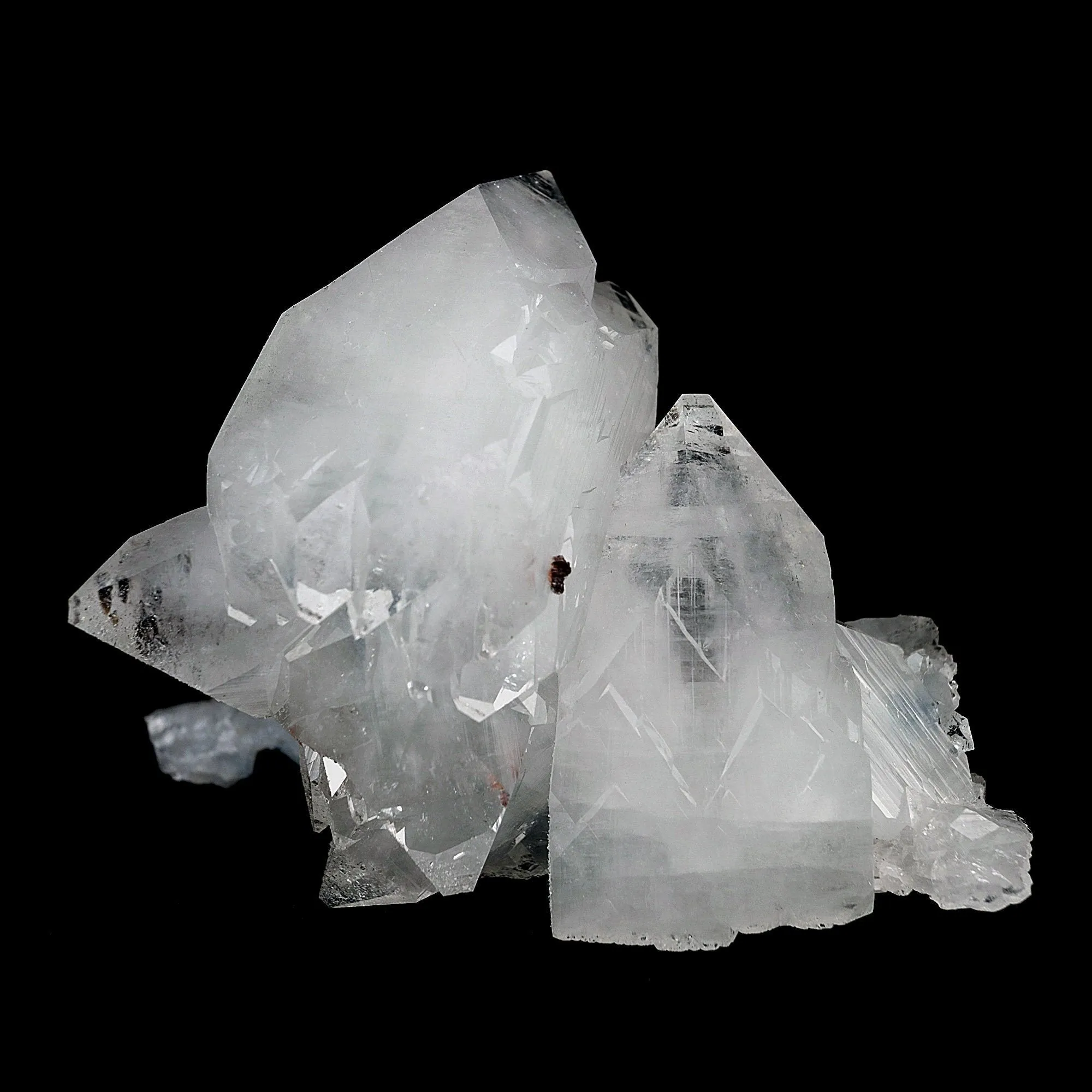 Artistic Pointed Apohyllite Cluster Natural Mineral Specimen - image 2