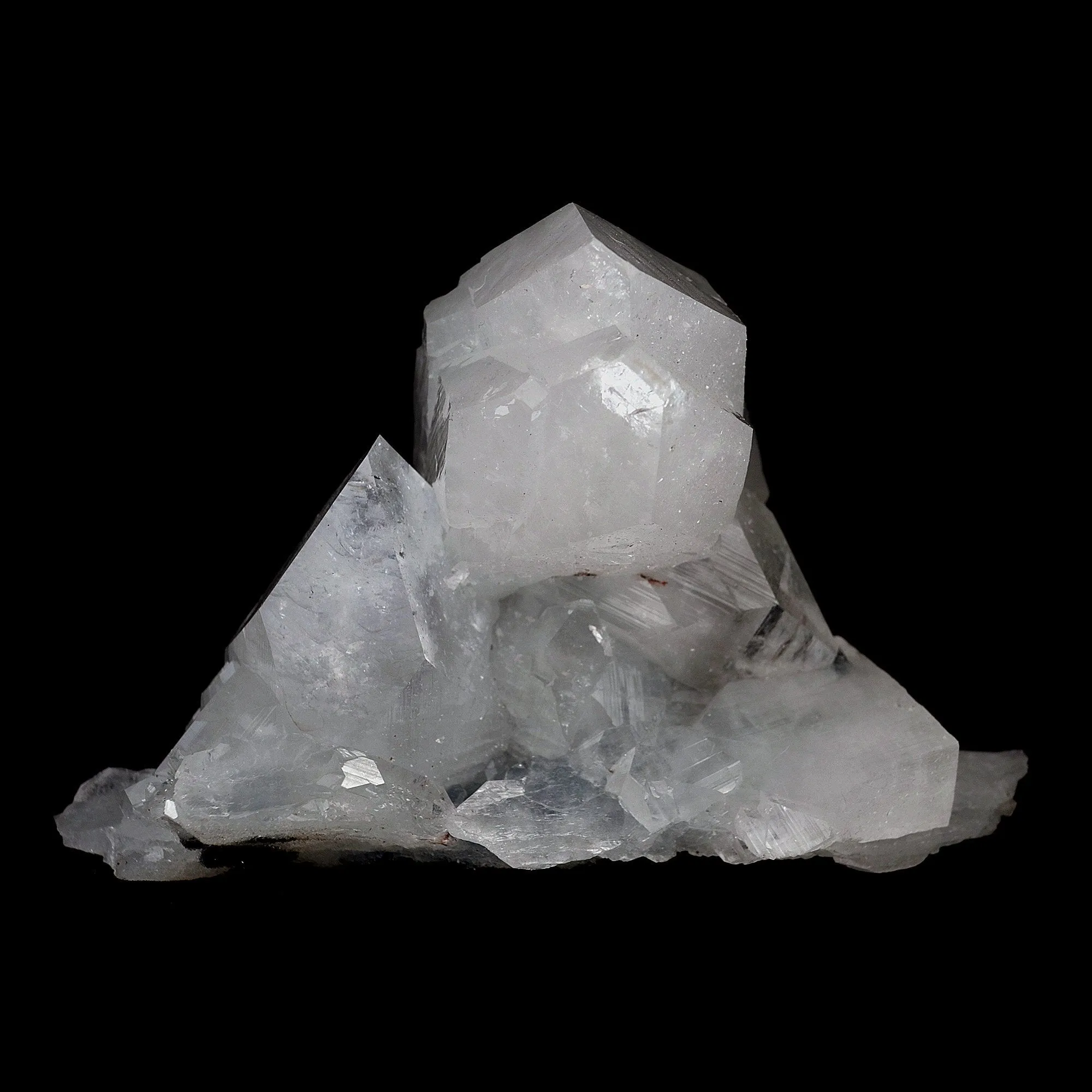 Artistic Pointed Apohyllite Cluster Natural Mineral Specimen - image 7