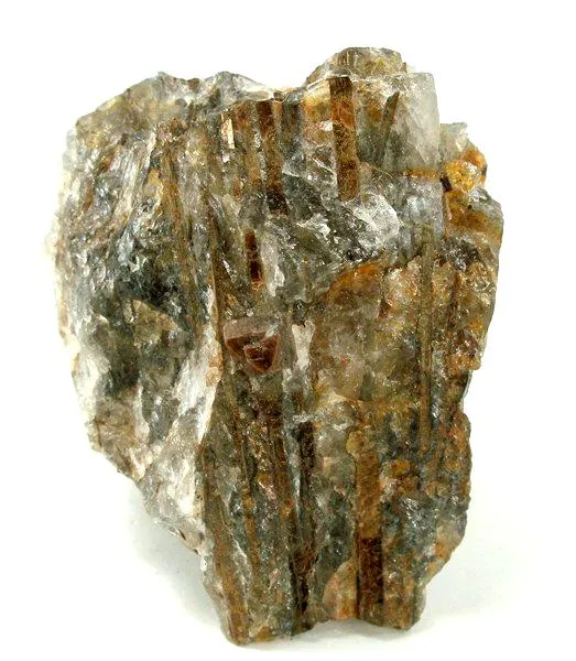 Astrophyllite, Zircon image