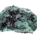 Atacamite & Clinoatacamite on Quartz - image 4