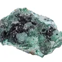 Atacamite & Clinoatacamite on Quartz - image 5