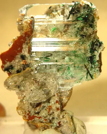 Atacamite, Gypsum image